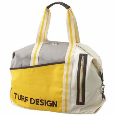 TURF DESIGN ターフデザイン レトロポップ 帆布 トートバッグ TDTB-2277 グレー/レモン　2022年モデル 詳細1