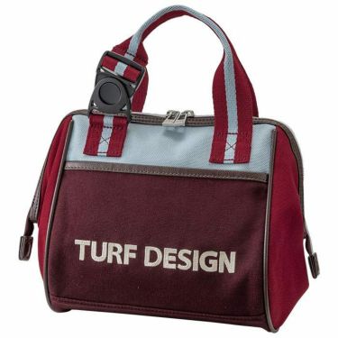 TURF DESIGN ターフデザイン レトロポップ 帆布 ミニトートバッグ TDMT-2277 ミント/ワイン　2022年モデル 詳細1