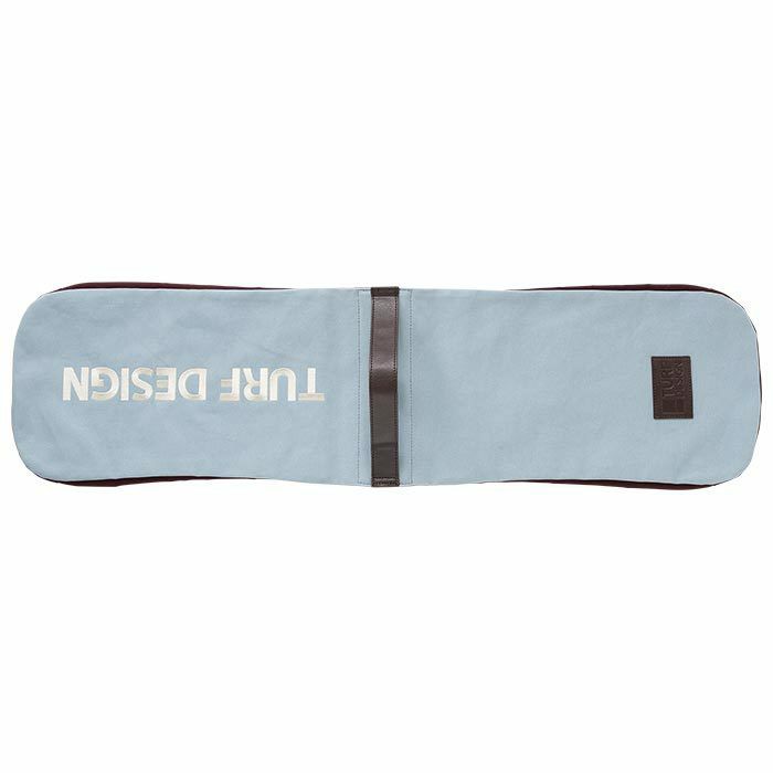 TURF DESIGN ターフデザイン レトロポップ 帆布 シューズケース TDSC-2277 ミント/ワイン　2022年モデル 詳細2