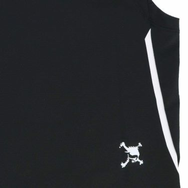 オークリー OAKLEY　レディース SKULL ロゴプリント ストレッチ ノースリーブ ハーフジップシャツ FOA500543　2023年モデル 詳細5