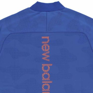 ニューバランスゴルフ　メンズ SPORT カモフラージュ柄 ジャカード 半袖 モックネックシャツ 012-3166004　2023年モデル 詳細3