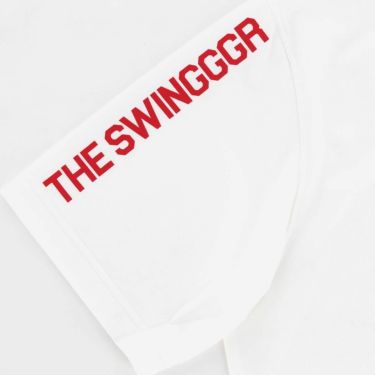 ザ スウィンガー THE SWINGGGR　ロゴプリント カラースキーム ストレッチ 半袖 モックネックシャツ SWG23SS-CT001 詳細4