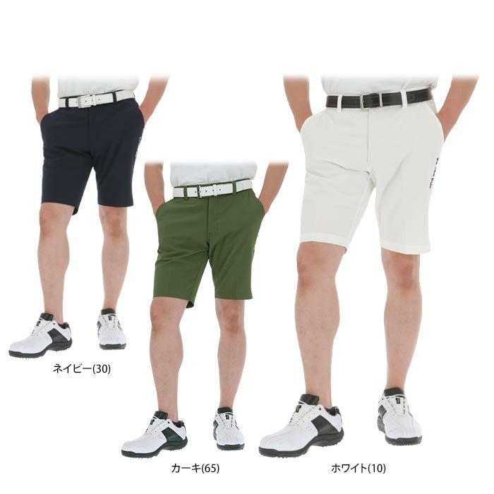 アンパスィ and per se メンズ マルチストレッチ 撥水 ショートパンツ