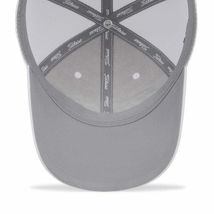 タイトリスト Titleist　ツアーパフォーマンス　メンズ メッシュ キャップ TH22ATPMA 110 ホワイト×ホワイト×ブラック　2023年モデル 詳細4