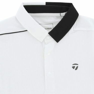 テーラーメイド TaylorMade　メンズ ロゴプリント バイカラー サイドメッシュ 半袖 ポロシャツ TJ175　2023年モデル 詳細3