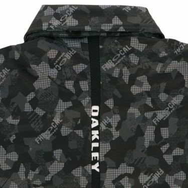 オークリー OAKLEY　メンズ ロゴ刺繍 グラフィックプリント メッシュ切替 半袖 ボタンダウン ポロシャツ FOA405166　2023年モデル 詳細5