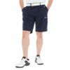 チャンピオンゴルフ ChampionGOLF　メンズ 撥水 ロゴデザイン メッシュ調生地 ストレッチ ショートパンツ C3-XG503　2023年モデル ネイビー（370）
