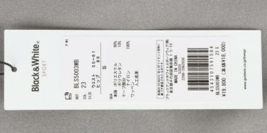 ブラック＆ホワイト Black＆White　ホワイトライン レディース ラインデザイン ストレッチ テーパード ロングパンツ BLS5003WB　2023年モデル 詳細1