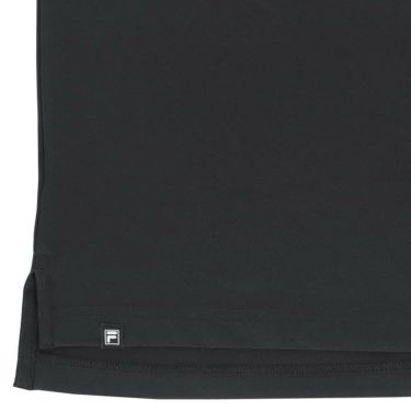 フィラ FILA　メンズ ロゴプリント ラインデザイン ストレッチ 半袖 モックネックシャツ 743-600　2023年モデル 詳細4