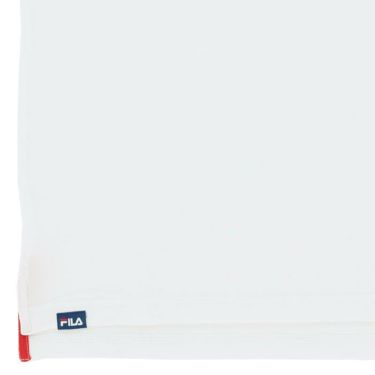 フィラ FILA　メンズ ロゴ刺繍 ライン切替 半袖 ポロシャツ 743-605　2023年モデル 詳細4
