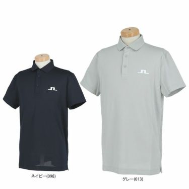 Jリンドバーグ J.LINDEBERG　メンズ ロゴプリント メッシュ生地 半袖 ポロシャツ 071-28450　2023年モデル 詳細1