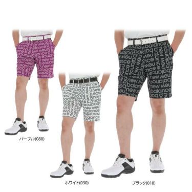 ニューバランスゴルフ　メンズ SPORT 総柄 ドビーストレッチ ショートパンツ 012-3132003　2023年モデル 詳細1