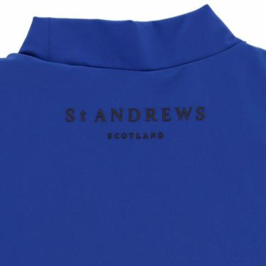 セントアンドリュース St ANDREWS　メンズ ロゴテープ ベア天竺 ストレッチ 半袖 ハイネックシャツ 042-3167351　2023年モデル 詳細4