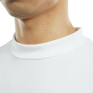 トミー ヒルフィガー ゴルフ　メンズ グラデーション ロゴプリント ストレッチ 半袖 モックネックシャツ THMA327　2023年モデル 詳細3