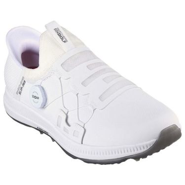 スケッチャーズ SKECHERS　GO GOLF エリート5 スリップイン　メンズ スパイクレス ゴルフシューズ 214066 WHITE（WHT）