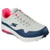 スケッチャーズ SKECHERS　GO GOLF スケッチエア ドス　レディース スパイクレス ゴルフシューズ 123004 GRAY/NAVY（GYNV）