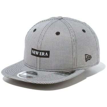 ニューエラ NEW ERA　フラットブリム キャップ 9FIFTY Original Fit Houndstooth ハウンズトゥース 13517900 グレー　2023年モデル グレー（13517900）