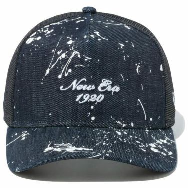 ニューエラ NEW ERA　キャップ 9FORTY A-Frame トラッカー Splash Print スプラッシュペイント 13517925 インディゴデニム　2023年モデル 詳細1