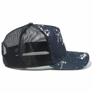 ニューエラ NEW ERA　キャップ 9FORTY A-Frame トラッカー Splash Print スプラッシュペイント 13517925 インディゴデニム　2023年モデル 詳細2