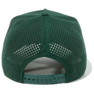 ニューエラ NEW ERA　キャップ 9FORTY A-Frame On Par Laser Perforated サークルロゴ 13517964 ダークグリーン　2023年モデル 詳細3