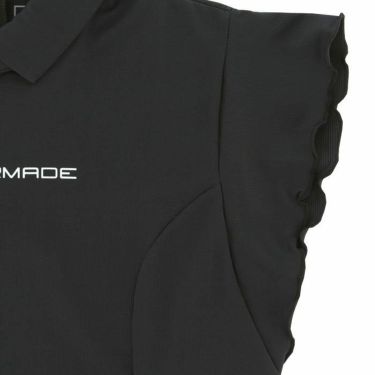 テーラーメイド TaylorMade　レディース ロゴプリント 半袖 フレンチスリーブ ポロシャツ TJ199　2023年モデル 詳細5