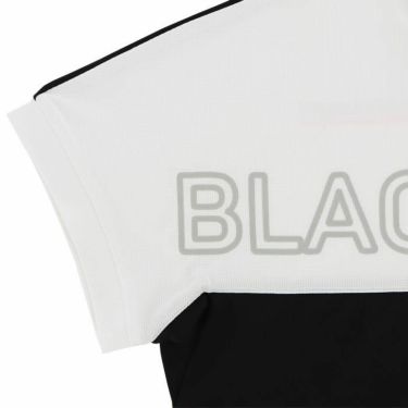 ブラック＆ホワイト Black＆White　ホワイトライン レディース ビッグロゴプリント 配色切替 半袖 ポロシャツ BLS9603WM　2023年モデル 詳細4