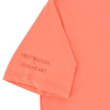 【ssプロパー】△ビバハート メンズ FRUIT OF THE LOOM コラボ ストレッチ 半袖 モックネックシャツ 2枚組 011-28541 ゴルフウェア [2023年春夏モデル] 詳細4