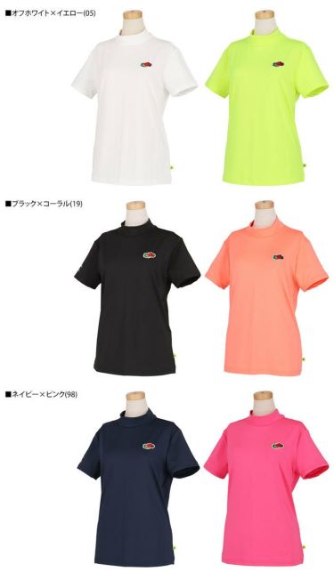 ビバハート VIVA HEART　レディース FRUIT OF THE LOOM コラボ ストレッチ 半袖 モックネックシャツ 2枚組 012-28541　2023年モデル 詳細3