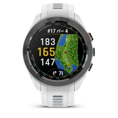 Garmin ガーミン　Approach S70 42mm ホワイト AMOLEDディスプレイ Suica対応　010-02746-20　詳細1