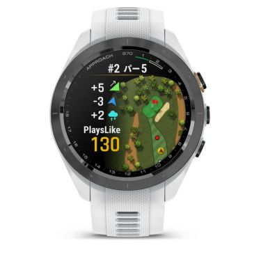 Garmin ガーミン　Approach S70 42mm ホワイト AMOLEDディスプレイ Suica対応　010-02746-20　詳細3