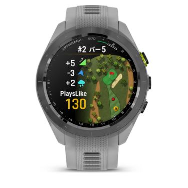 Garmin ガーミン　Approach S70 42mm グレー AMOLEDディスプレイ Suica対応　010-02746-21　詳細3