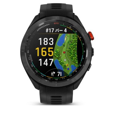 Garmin ガーミン　Approach S70 47mm ブラック AMOLEDディスプレイ Suica対応　010-02746-22　詳細1