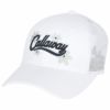 キャロウェイ Callaway　レディース ロゴ刺繍 メッシュ キャップ C23191209 1030 ホワイト　2023年モデル