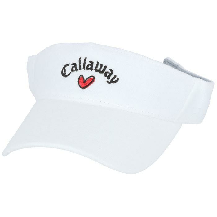 キャロウェイ Callaway レディース ロゴ刺繍 パイル サンバイザー C23191220 1030 ホワイト 2023年モデル |  【公式】有賀園ゴルフオンラインAGO