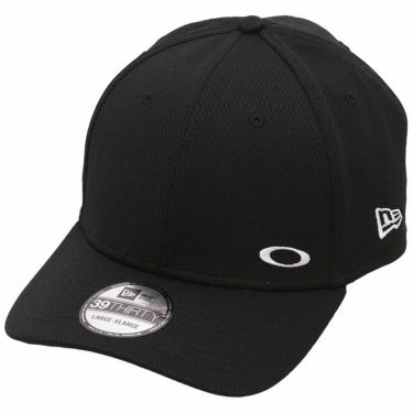 オークリー OAKLEY　メンズ New Eraコラボ 39THIRTY TINFOIL CAP 2.0 ロゴ刺繍 キャップ FOS900269 02E ブラックアウト　2023年モデル ブラックアウト（02E）