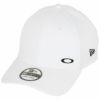 オークリー OAKLEY　メンズ New Eraコラボ 39THIRTY TINFOIL CAP 2.0 ロゴ刺繍 キャップ FOS900269 100 ホワイト　2023年モデル ホワイト（100）