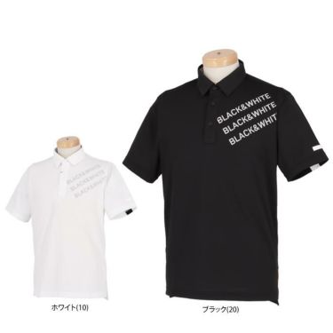 ブラック＆ホワイト（BLACK ＆ WHITE） 半袖 ポロシャツ メンズ 通販