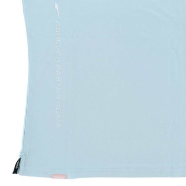 プーマ PUMA　レディース ロゴデザイン ストレッチ ツアー 半袖 リブ衿 モックネックシャツ 622445　2023年モデル 詳細6