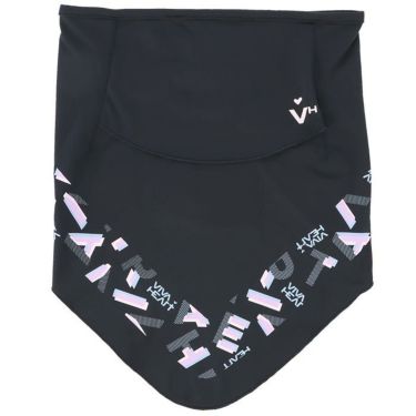 ビバハート VIVA HEART　レディース UVカット ロゴプリント フェイスカバー 013-08202 98 ネイビー　2023年モデル ネイビー（98）