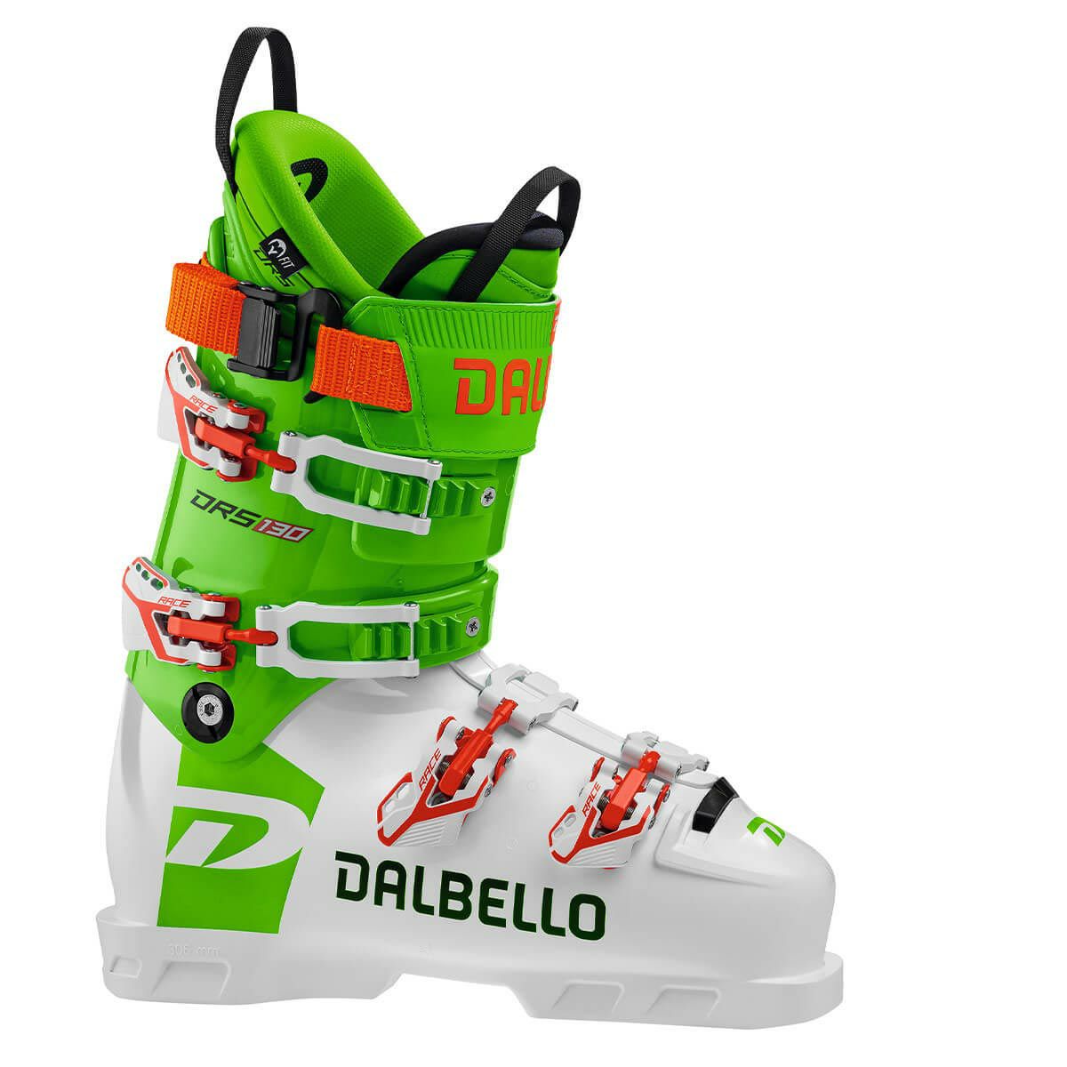 ダルベロ DALBELLO　DRS 130 ディーアールエス130 WHT/GRN　スキーブーツ 2023-2024 詳細1