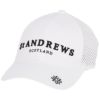 セントアンドリュース St ANDREWS　パンチング メッシュ キャップ 042-3187553 030 ホワイト　2023年モデル ホワイト（030）