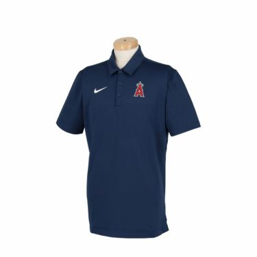 ナイキ NIKE　Team Agility Logo Franchise Polo Los Angeles Angels MLB ロサンゼルス・エンゼルス メンズ 半袖 ポロシャツ NKNB-44B-ANG-03S MIDNIGHT NAVY　2023年モデル 詳細1