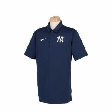 ナイキ NIKE　Team Agility Logo Franchise Polo New York Yankees MLB ニューヨーク・ヤンキース メンズ 半袖 ポロシャツ NKNB-44B-NK-03S MIDNIGHT NAVY　2023年モデル 詳細1