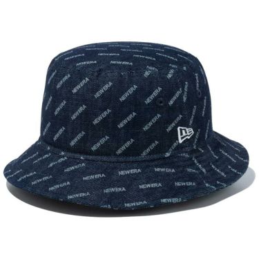 ニューエラ NEW ERA　ハット バケット01 Denim Monogram デニム モノグラム 13515825 インディゴデニム　2023年モデル インディゴデニム（13515825）