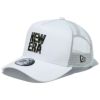 ニューエラ NEW ERA　キャップ 9FORTY A-Frame トラッカー Square NEW ERA スクエアニューエラ 13515883 ホワイト　2023年モデル ホワイト（13515883）