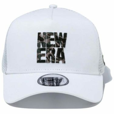 ニューエラ NEW ERA　キャップ 9FORTY A-Frame トラッカー Square NEW ERA スクエアニューエラ 13515883 ホワイト　2023年モデル 詳細1