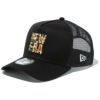 ニューエラ NEW ERA　キャップ 9FORTY A-Frame トラッカー Square NEW ERA スクエアニューエラ 13515887 ブラック　2023年モデル ブラック（13515887）