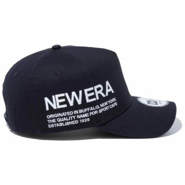 ニューエラ NEW ERA　キャップ 9FORTY A-Frame Side typography 13515956 ネイビー　2023年モデル 詳細2