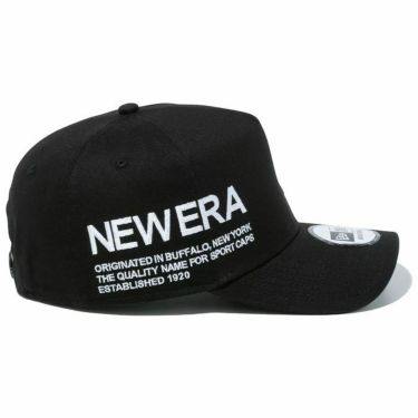 ニューエラ NEW ERA　キャップ 9FORTY A-Frame Side typography 13515958 ブラック　2023年モデル 詳細2