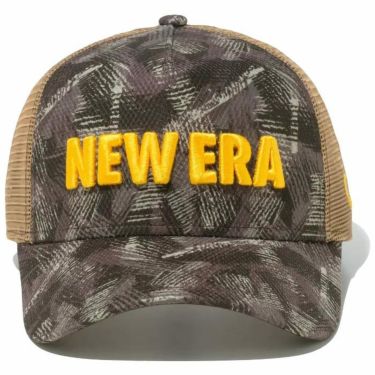 ニューエラ NEW ERA　キャップ 9FORTY A-Frame トラッカー Brushed Camo ブラッシュドカモ 13517958 オリーブ　2023年モデル 詳細1